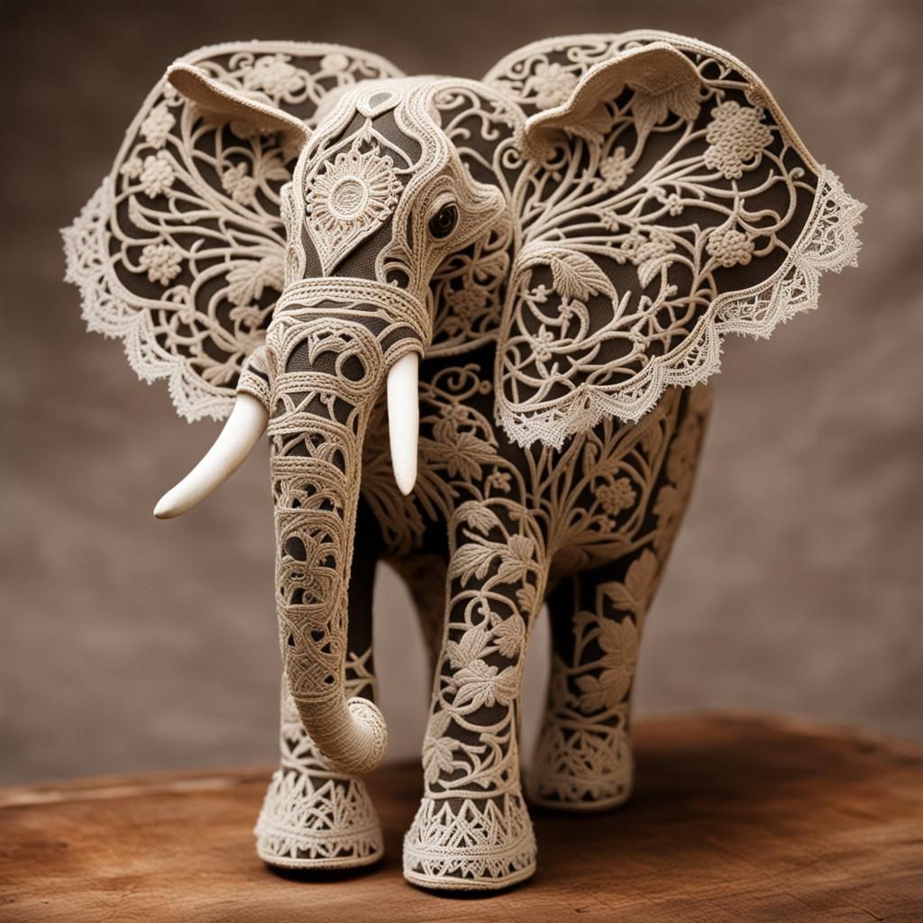 Elegephant  by @CardinalBiggles