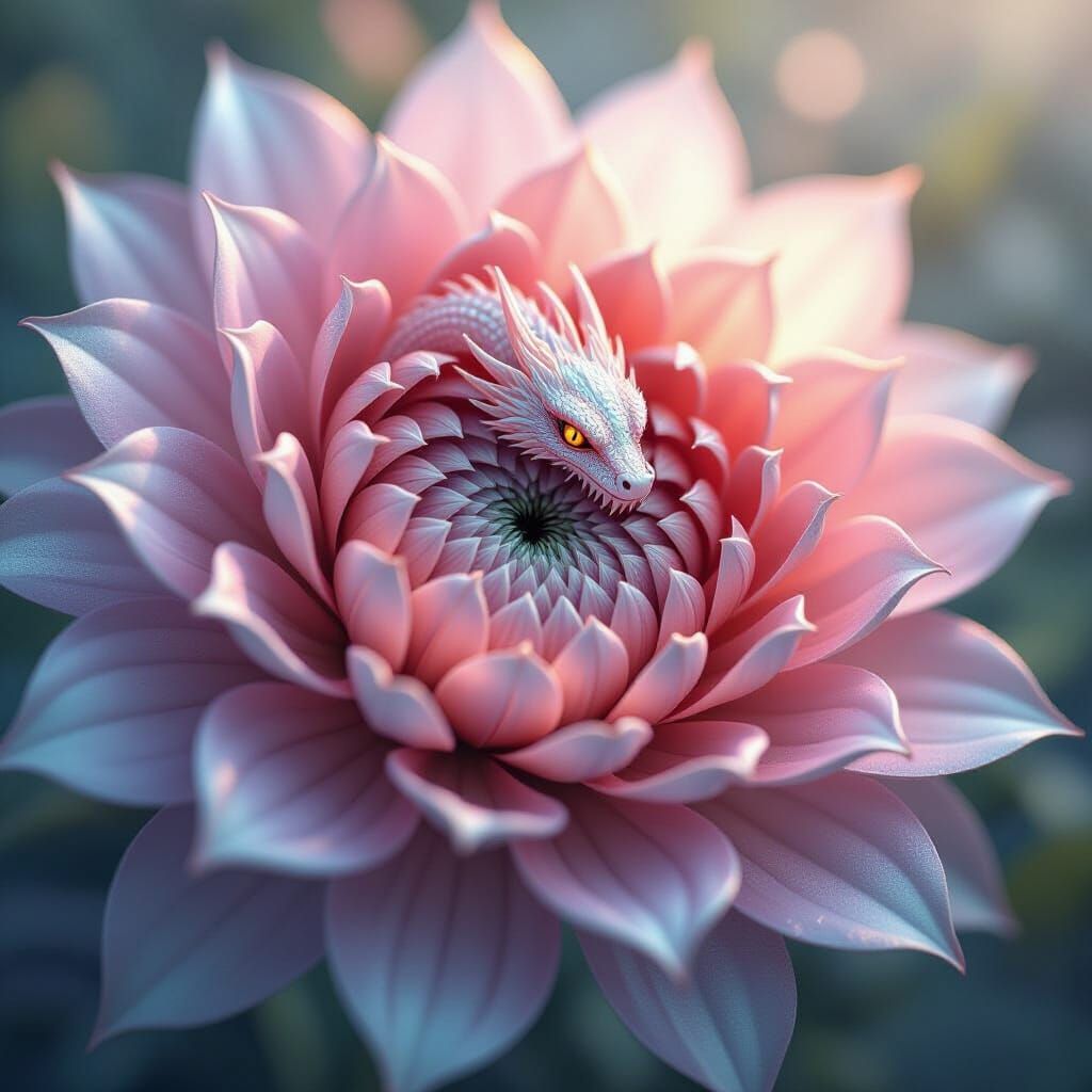 Dragon Flower I  by @RFIC Wizard