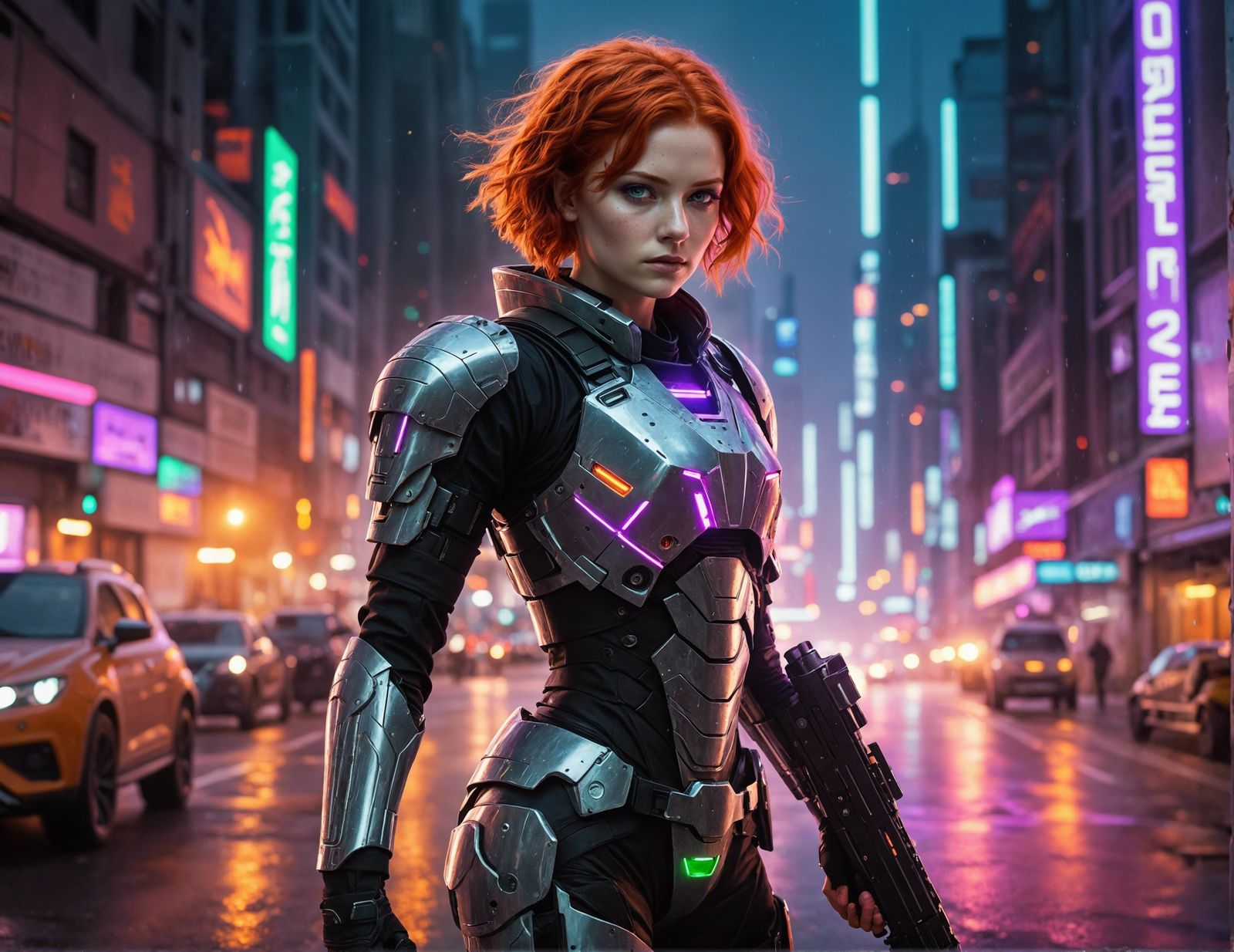 An Epic Sci Fi Rebel Girl