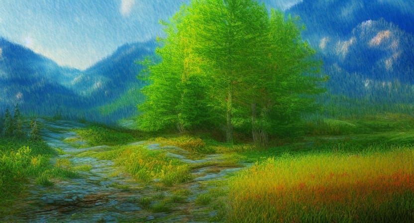 Mountain stream