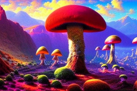 200 years old mushroom