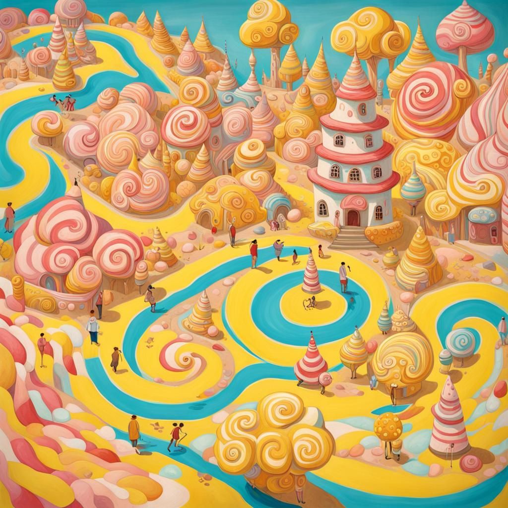 wes anderson bizzare in yellow