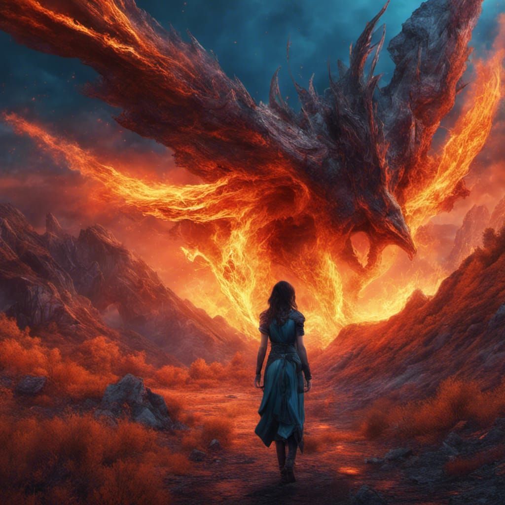 Walking into the fire.
