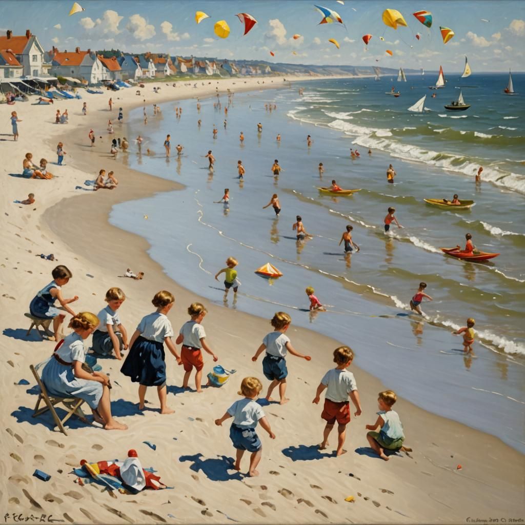 A Day at the Beach