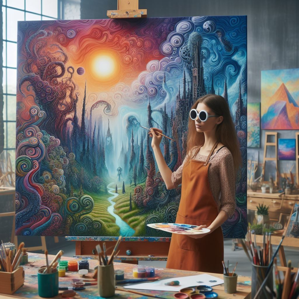 In The Studio 🎨🖌️