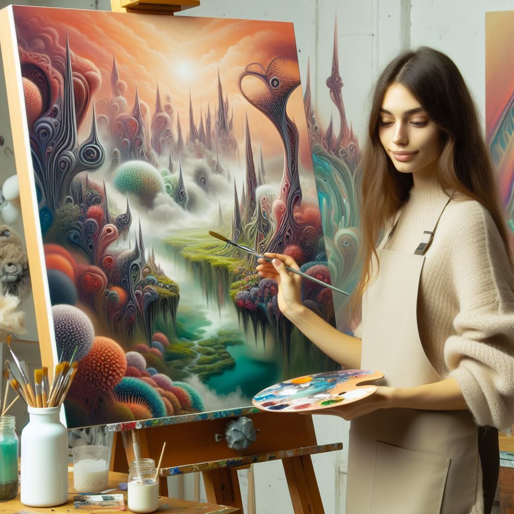 In The Studio 🎨🖌️