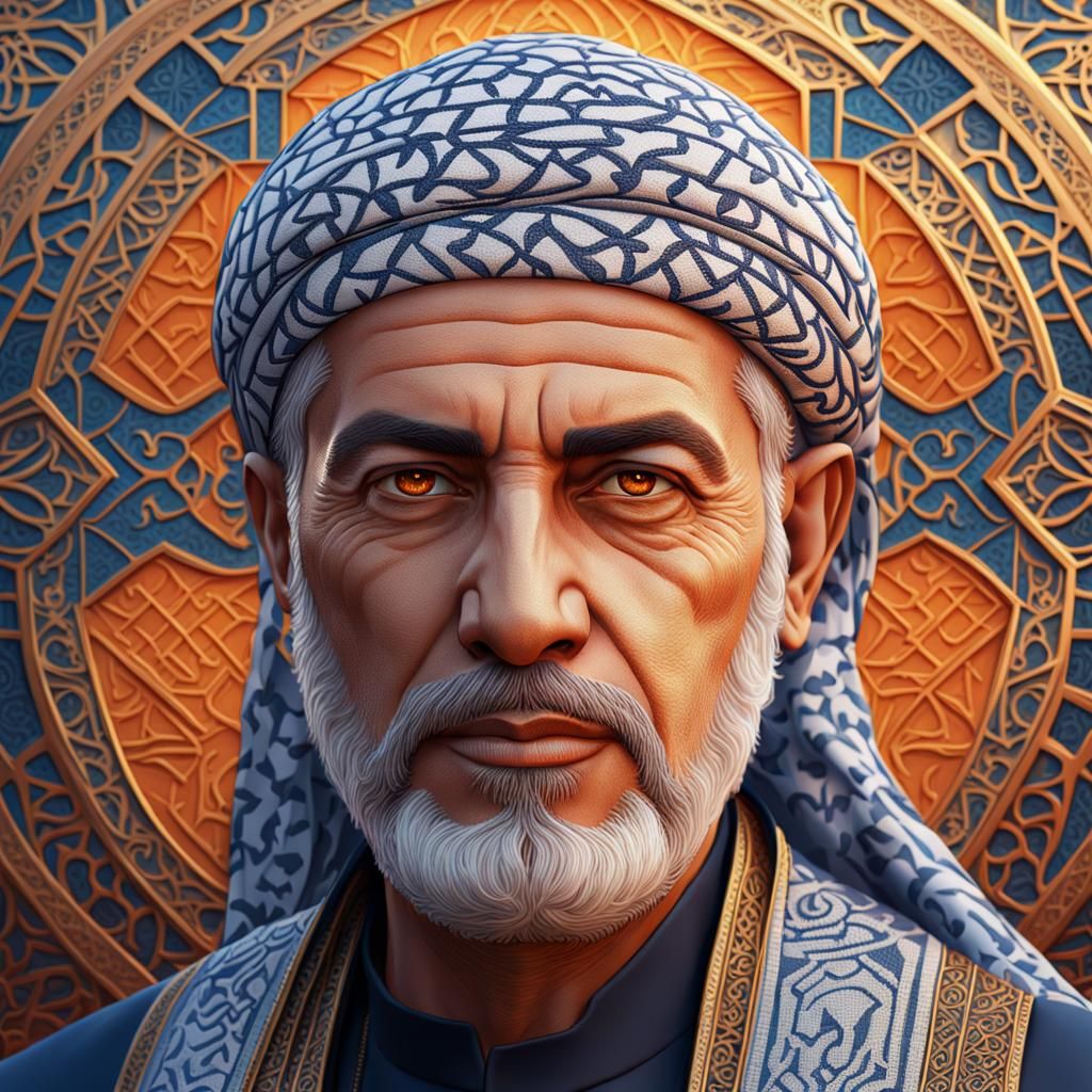 Deceased Hamas Leader Yahya Sinwar: Fantasy Portrait