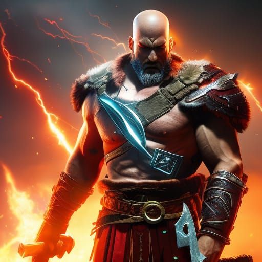 God of War 2  by @TooLucid