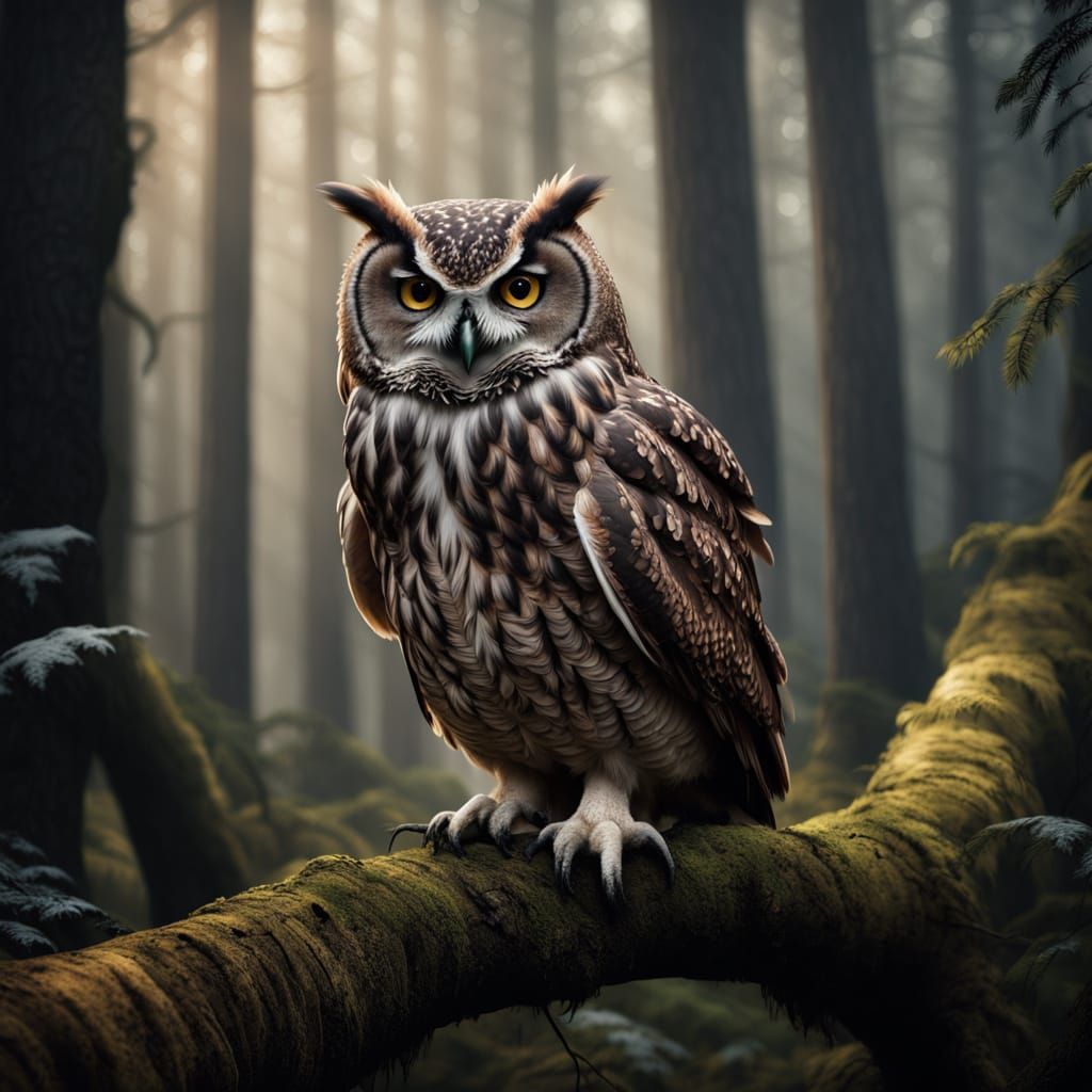 Owl  by @Roberto De Meo