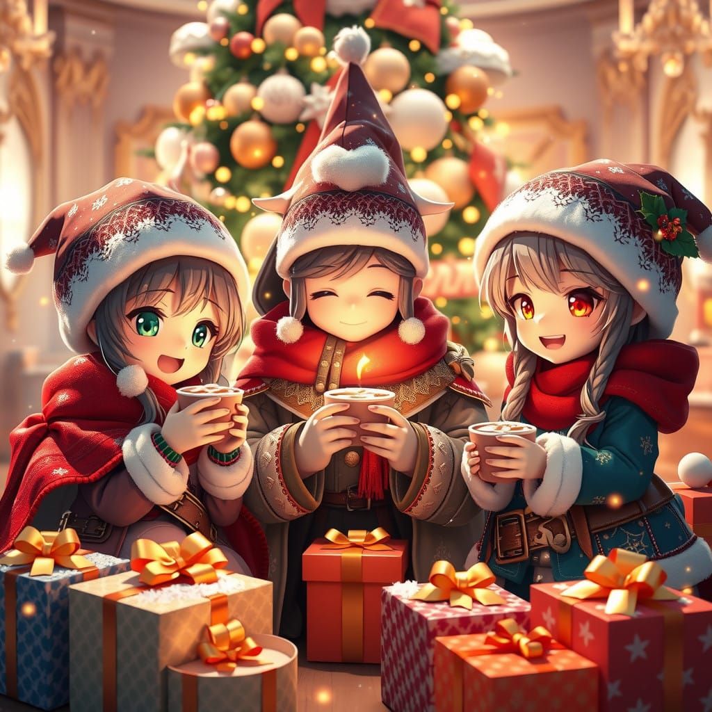 Holiday cheer  by @Laevos