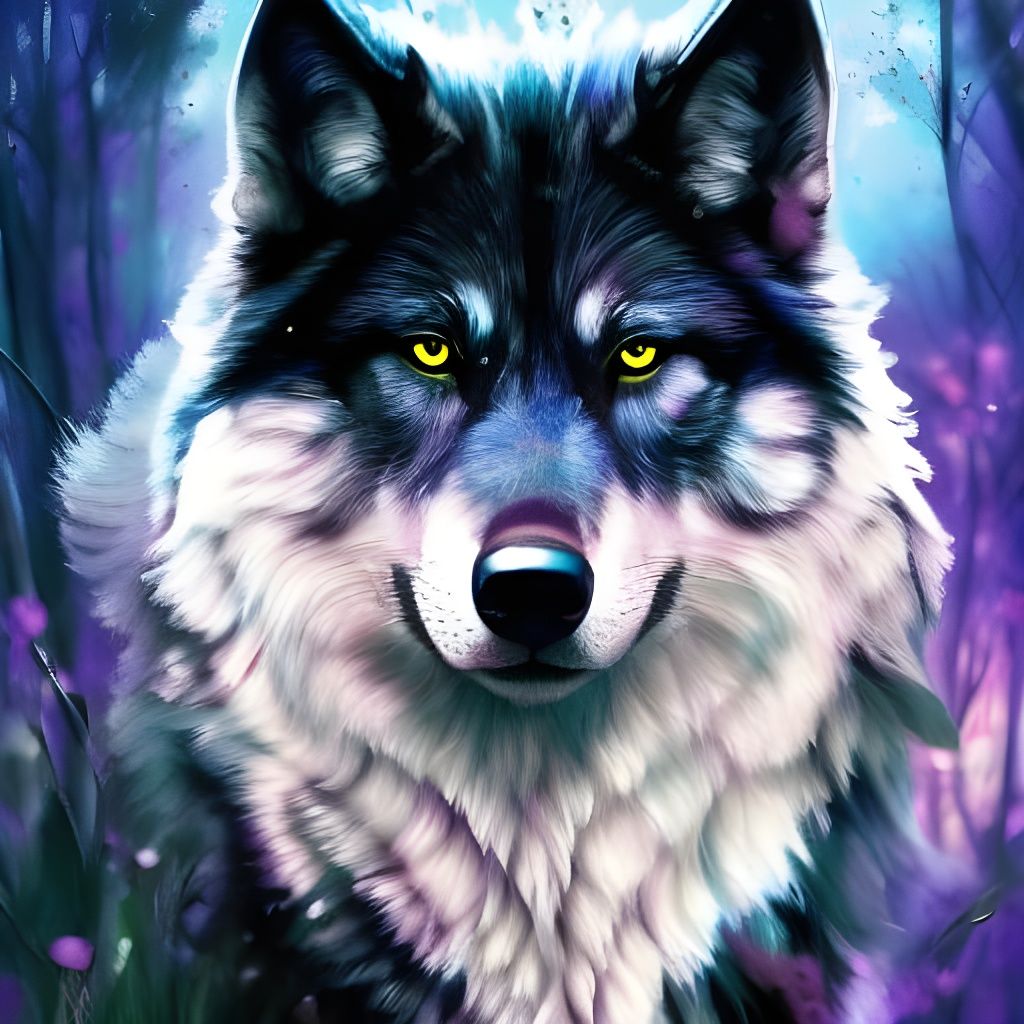 Elder Wolf - AI Generated Artwork - NightCafe Creator