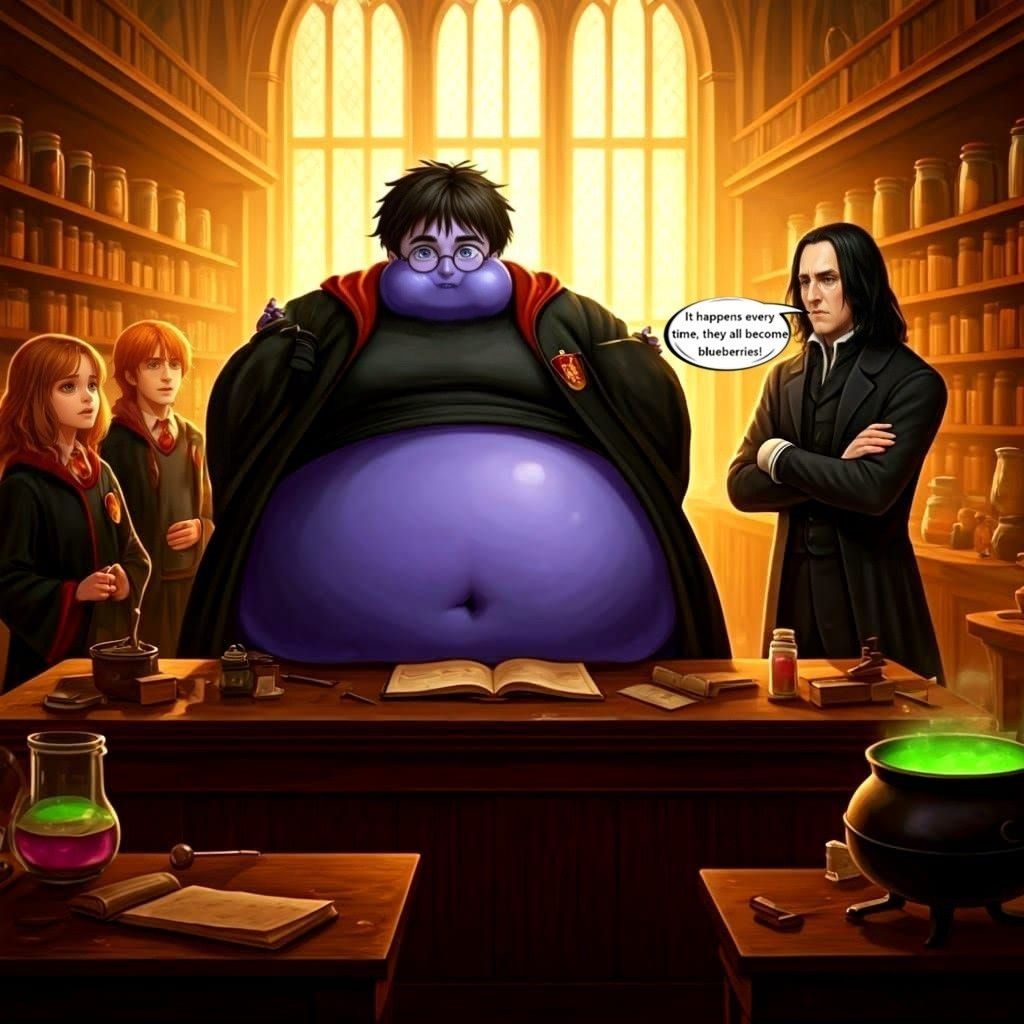 Harry stole Snape's prank gum