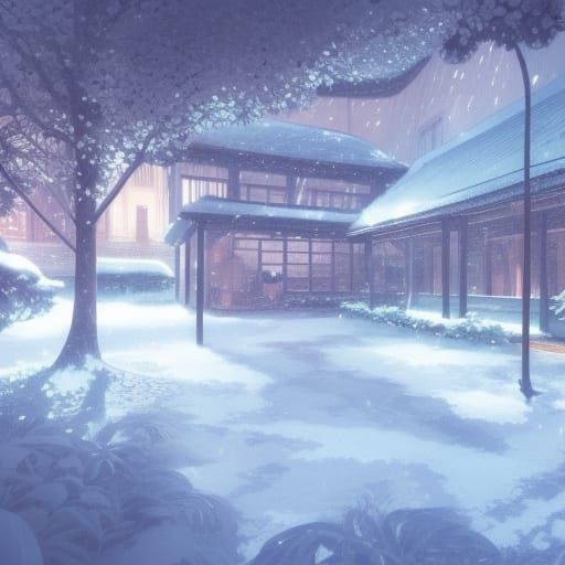 A Snowy Place - Ai Generated Artwork - Nightcafe Creator