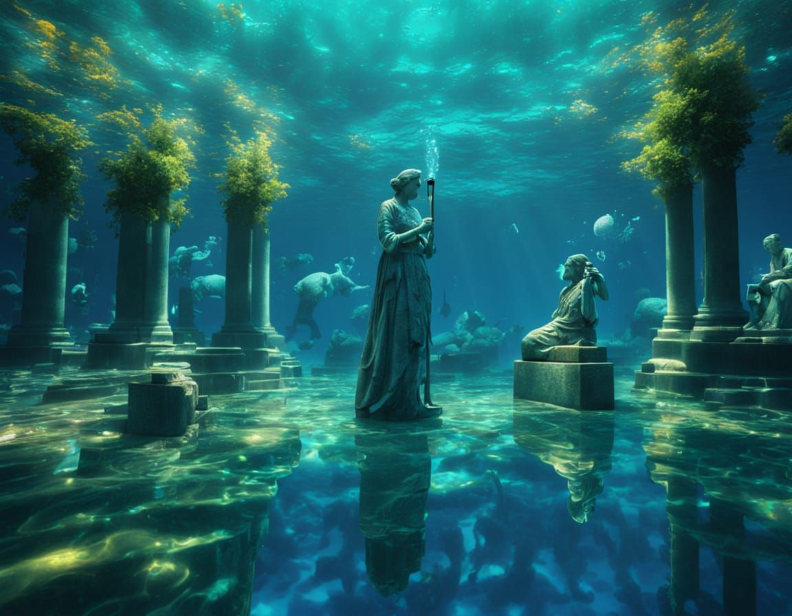  fantasy forest moonlit background