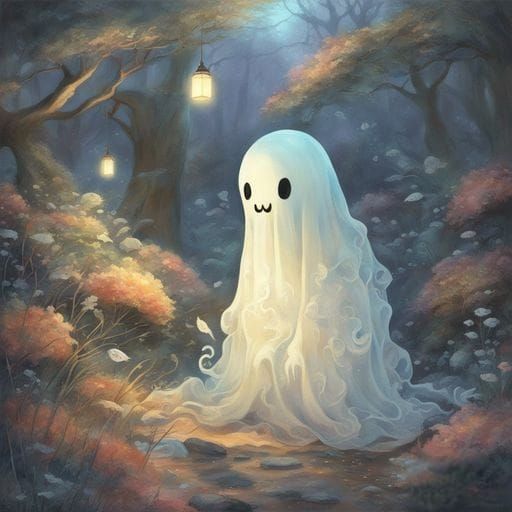 ghost in the forest