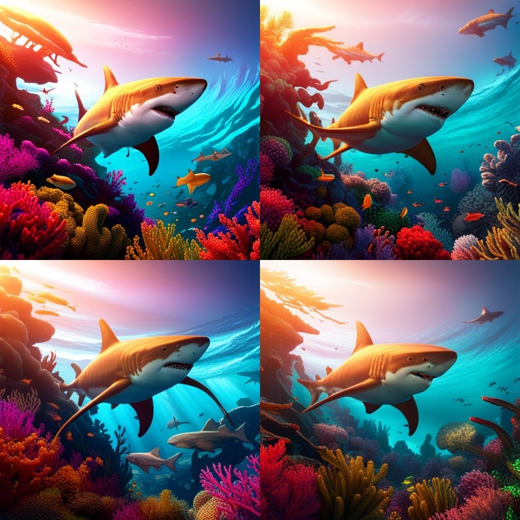 Shark but awesome graphics