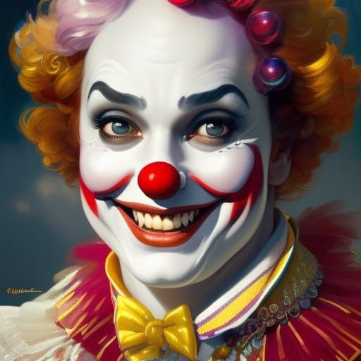 challenges - Clown - AI Generated Artwork - NightCafe Creator