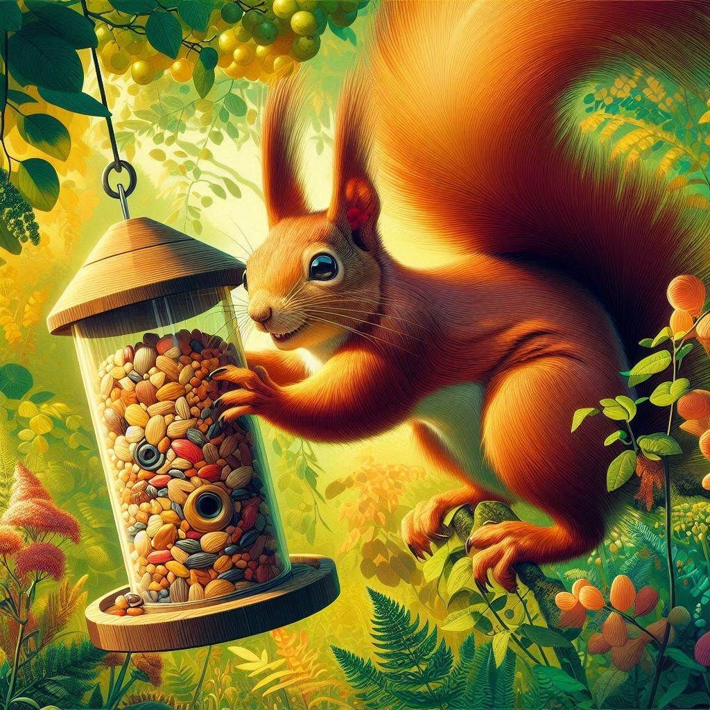 Mischievous Squirrel