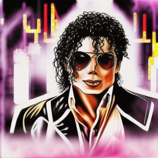 Michael Jackson Ai Generated Artwork Nightcafe Creator