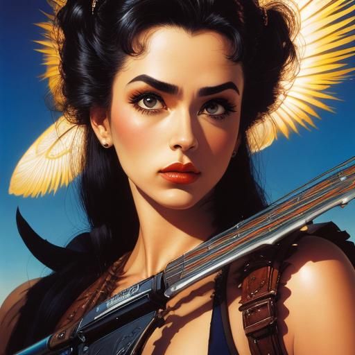 Warrior woman
