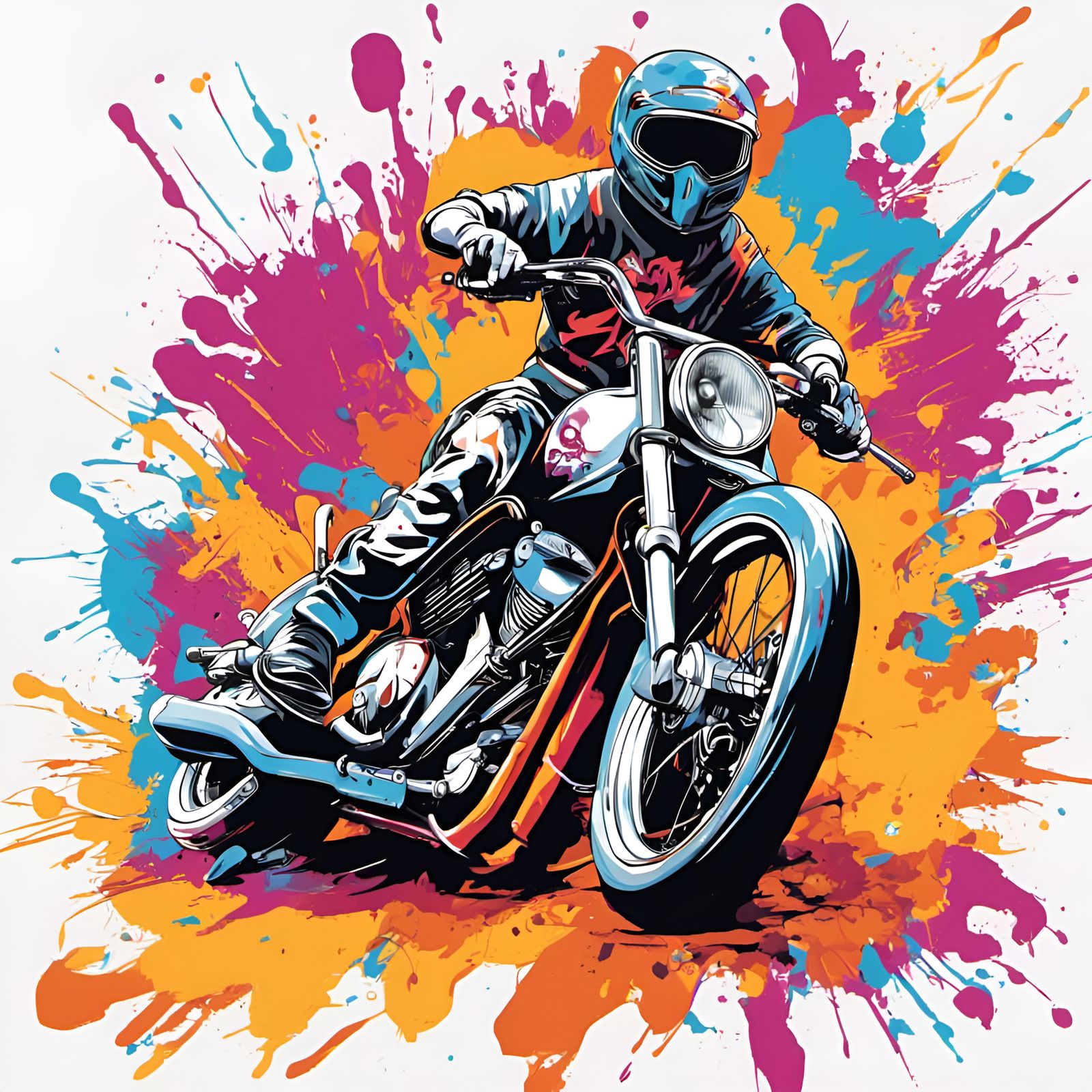 vector t-shirt art ready to print colorful graffiti illustra...