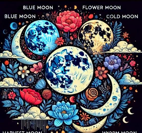 Moon Art By Archangel Tara