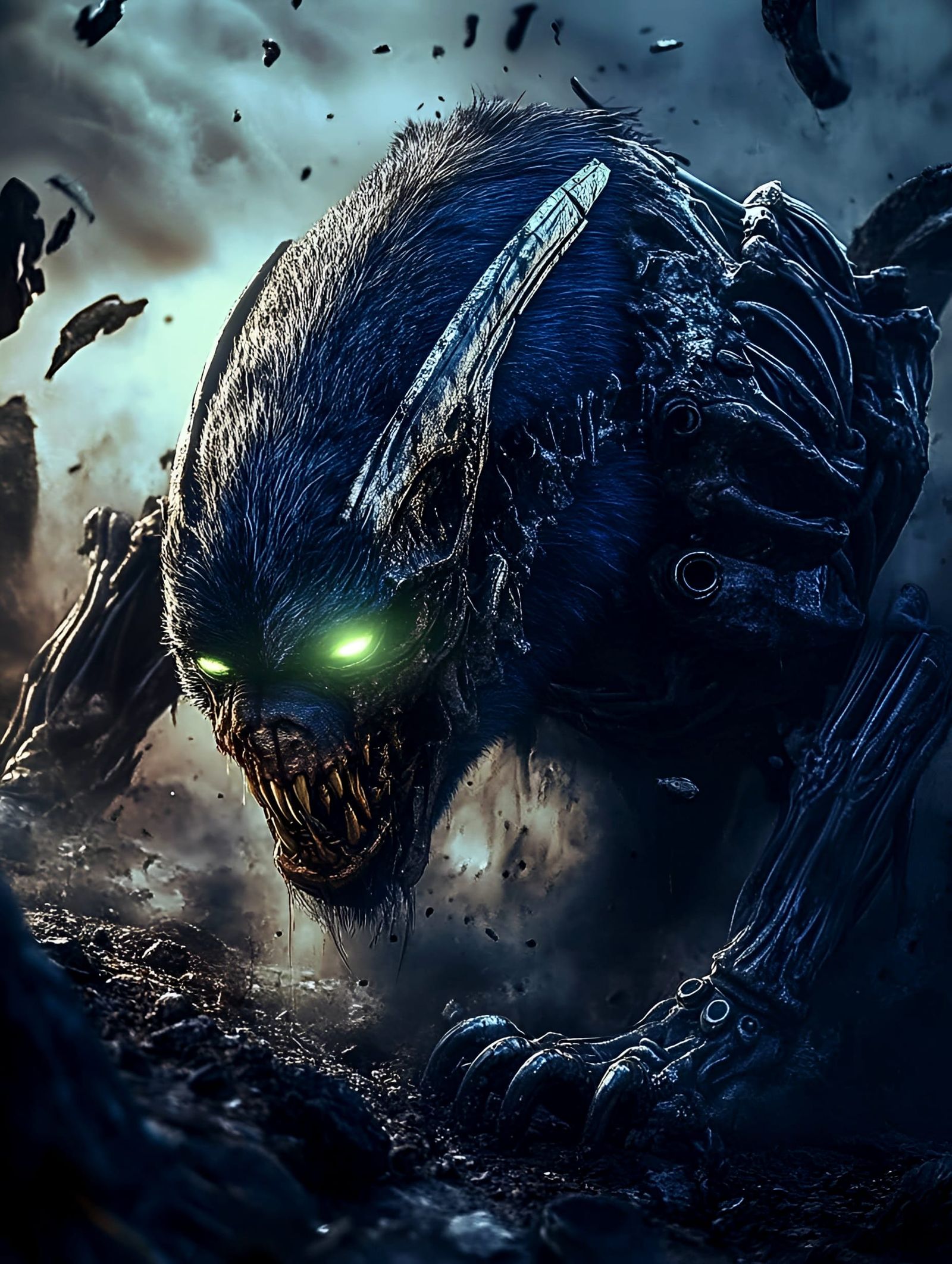 Vesperfang (prompt says grizzly, looks like a bat to me 😂)