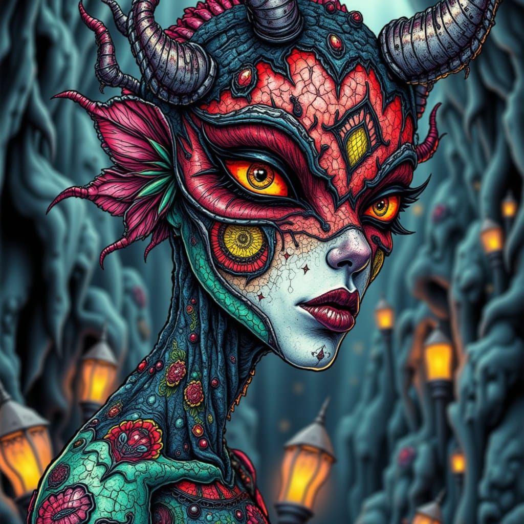 <lora:RS Monstrosity:1.0>