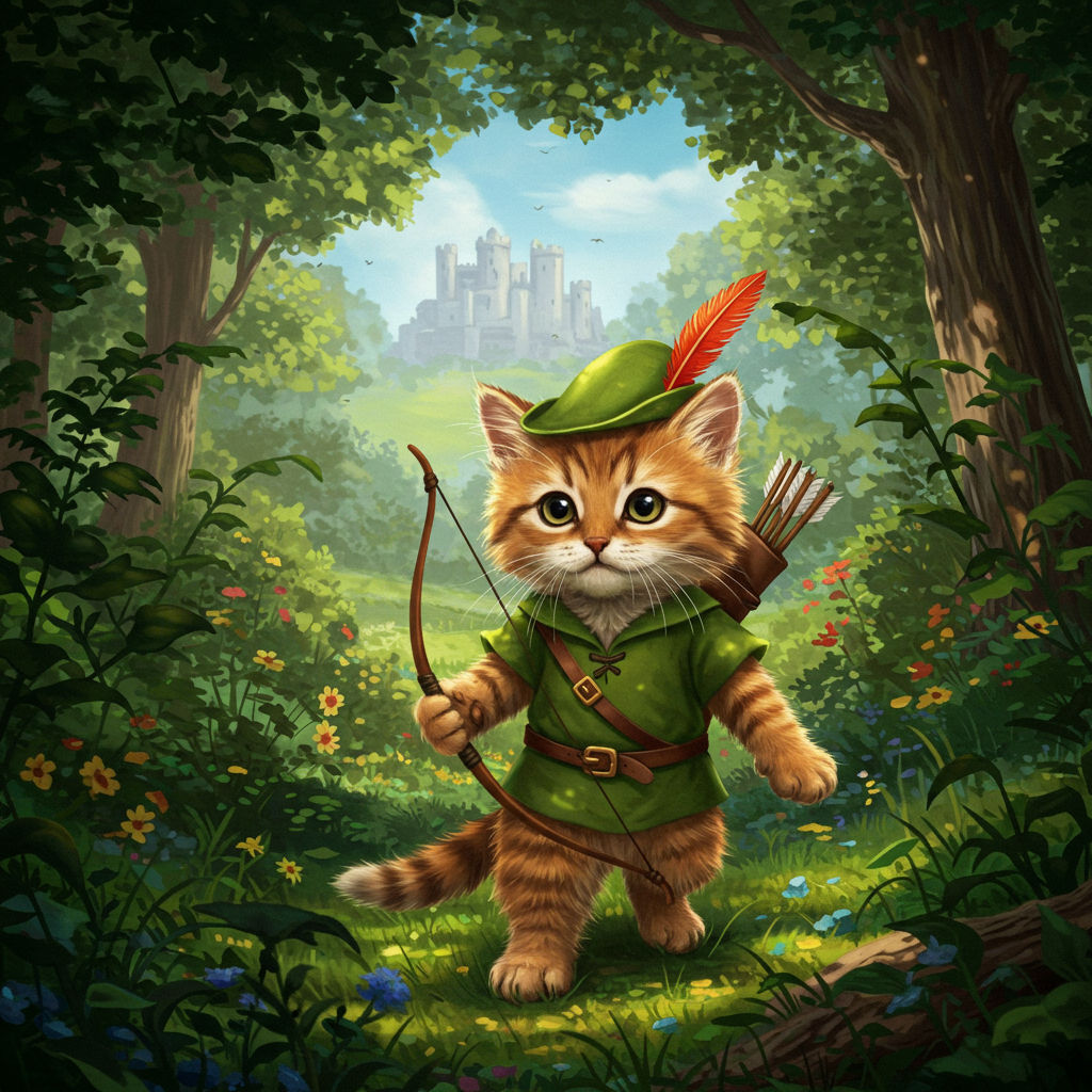 Robin Hood Kitten