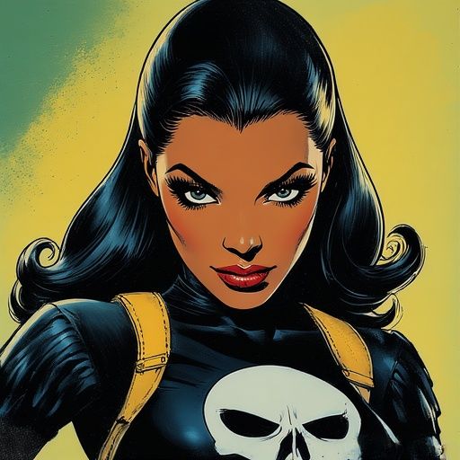 RIHANNA AS THE PUNISHER.