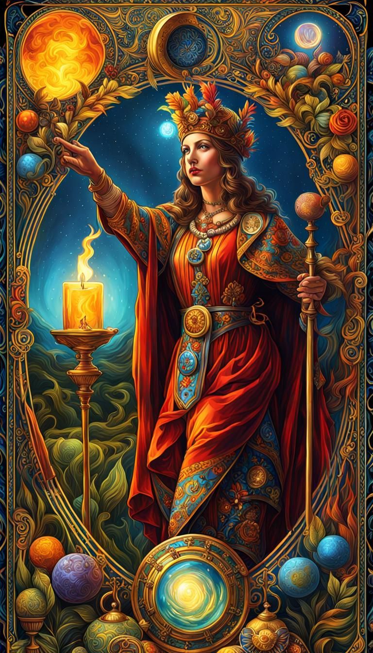 Tarot Card XXII - The Fool  by @The Mad Pirate