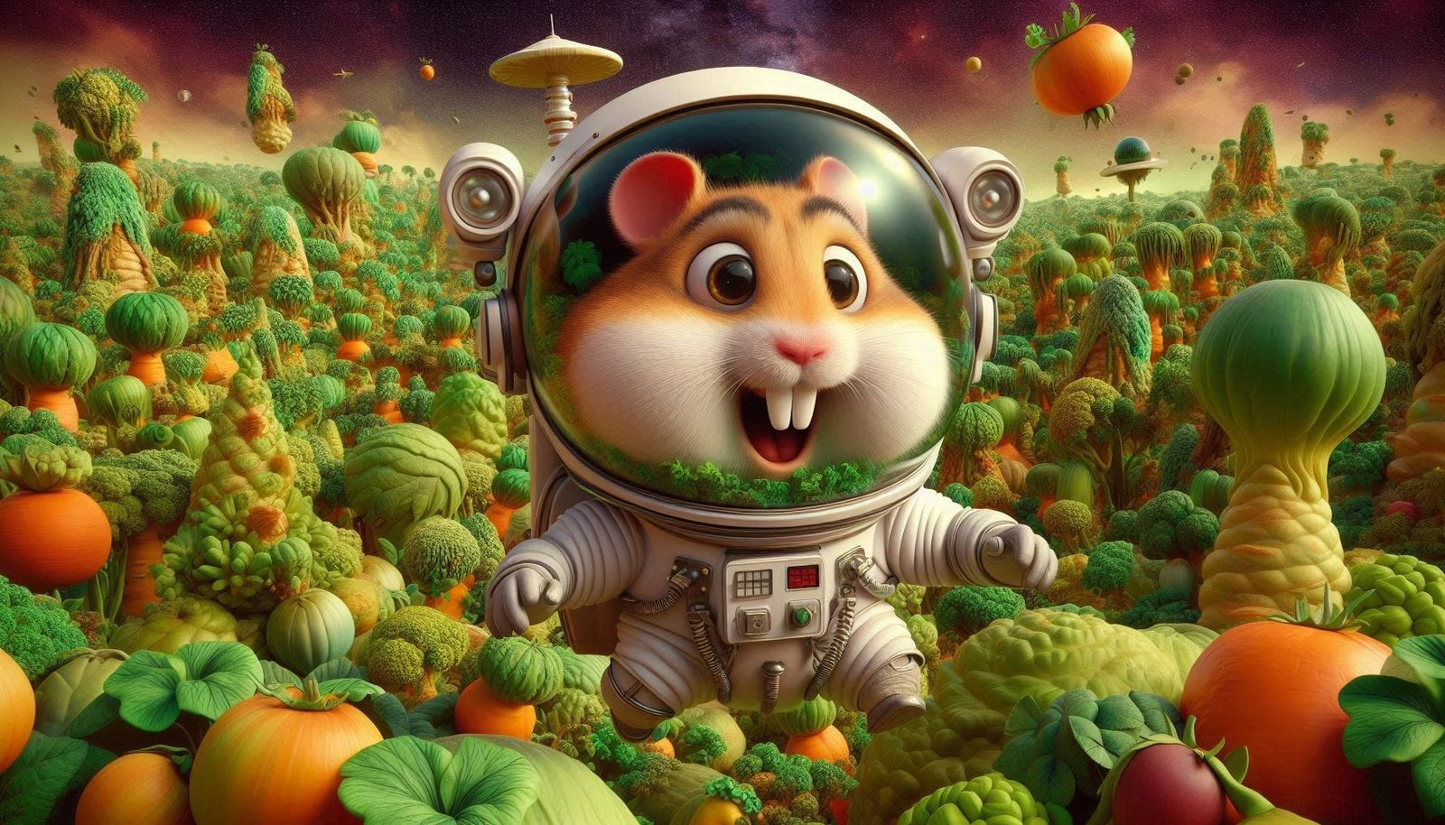 Hamstronaut: 🎵 "Heaven, I'm in heaven..."  🎵 02