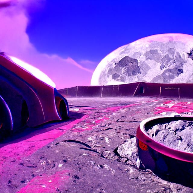 Lunar pit stop