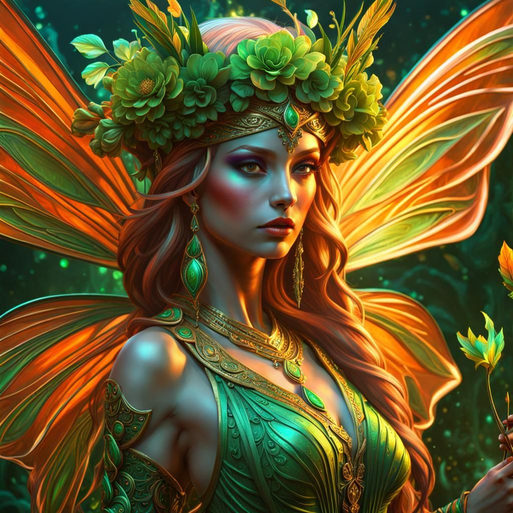 forest fairy 3 - AI Generated Artwork - NightCafe Creator