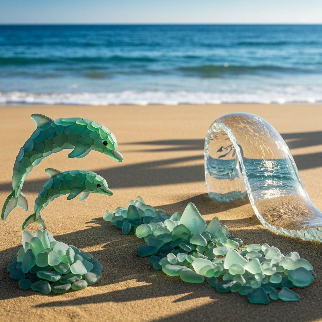 Sea glass chimes memories of that holiday on the beach.