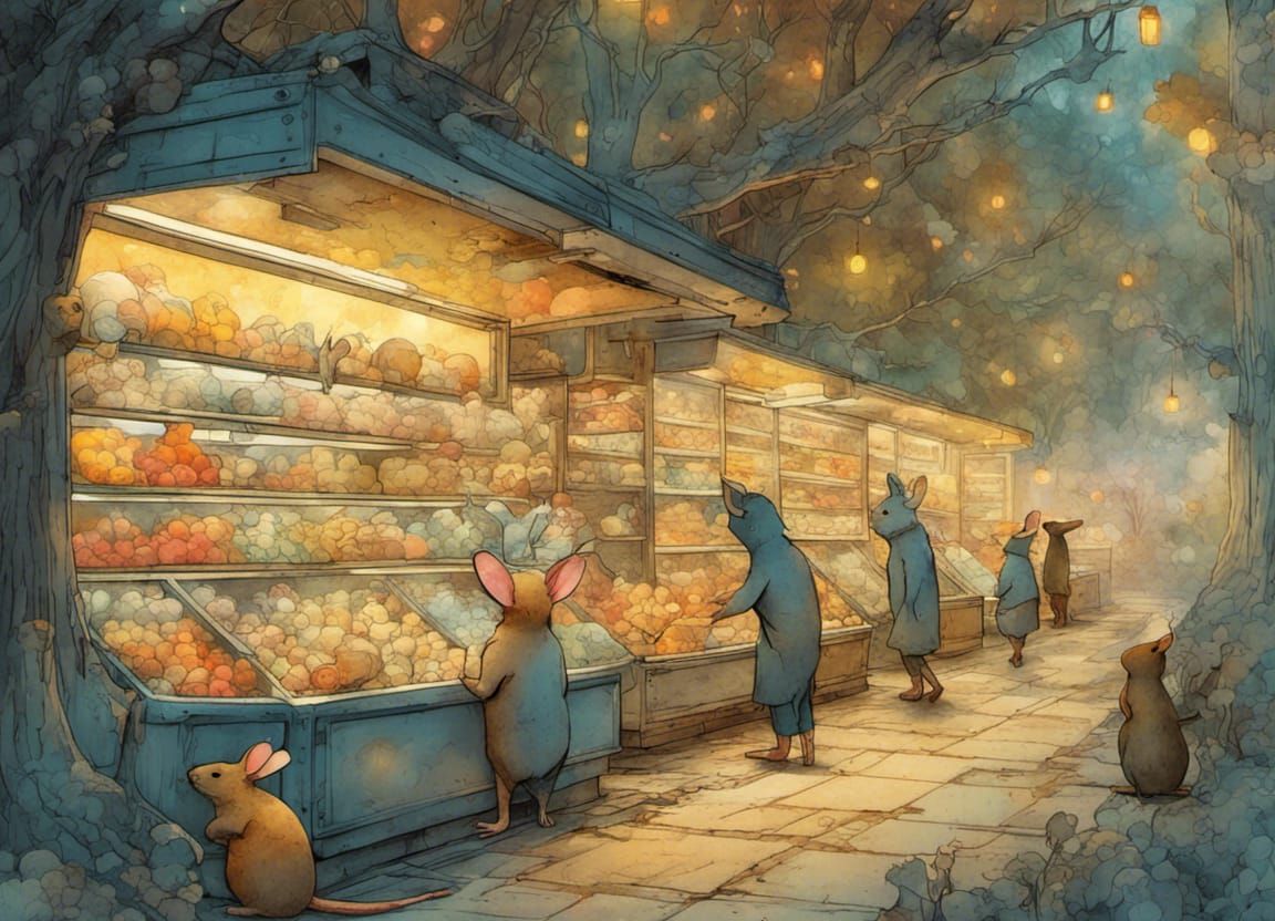 Shopping  by @Alcwathwen