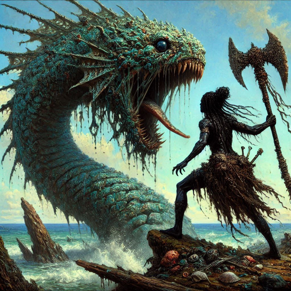 My Dark Fantasy Warrior female