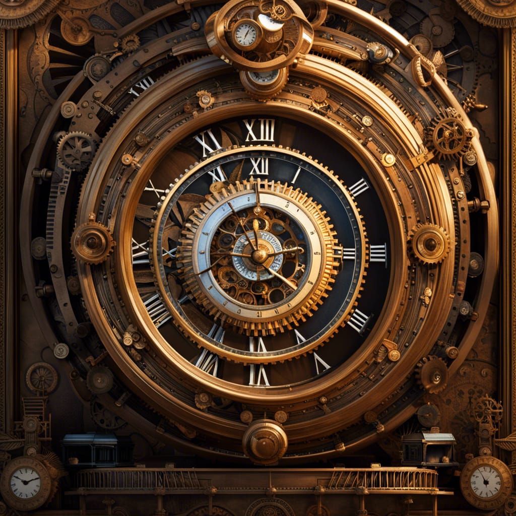 The Time Machine :: classic steampunk design :: used to travel through ...