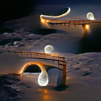 Moon bridge