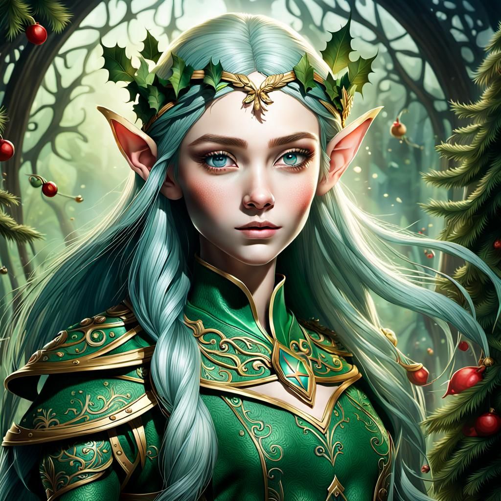 Wood Elf AI Generated Artwork NightCafe Creator