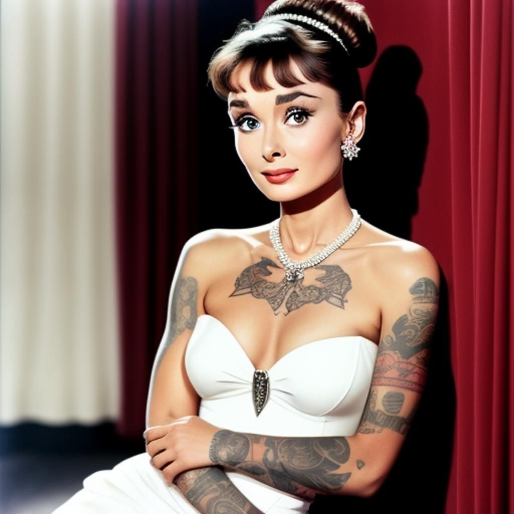 Audrey Hepburn in 2023