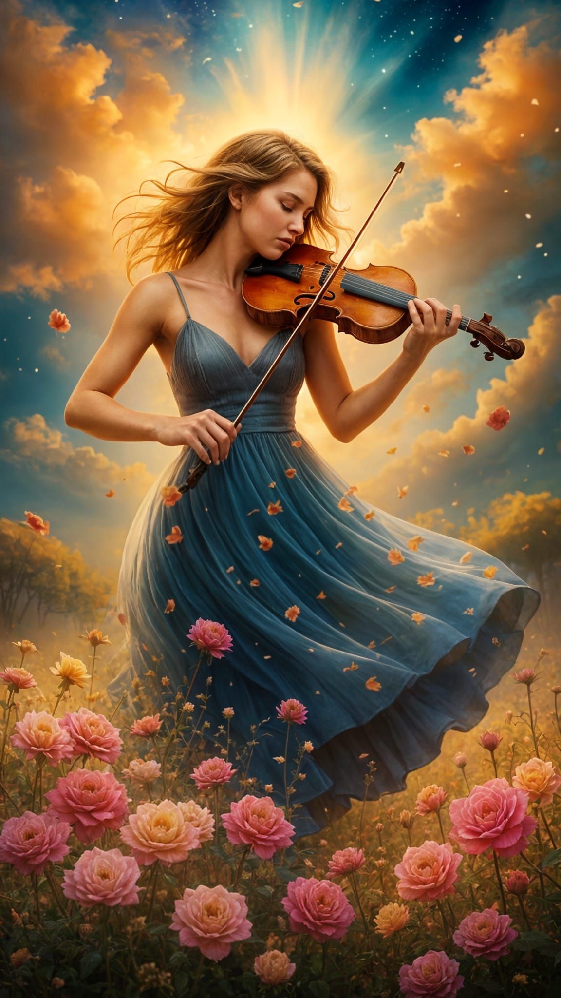 La violonistes   by @Luly