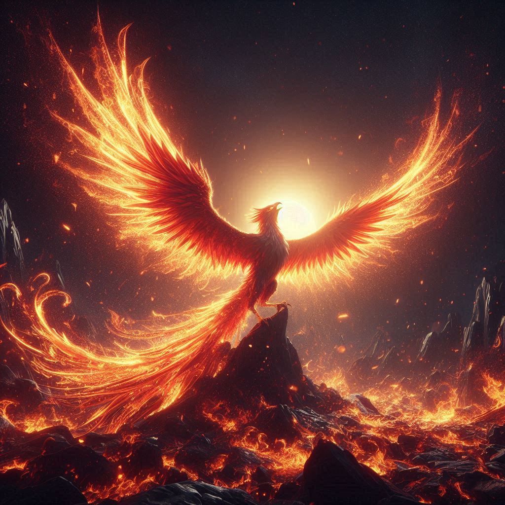 Pheonix rising from the ashes