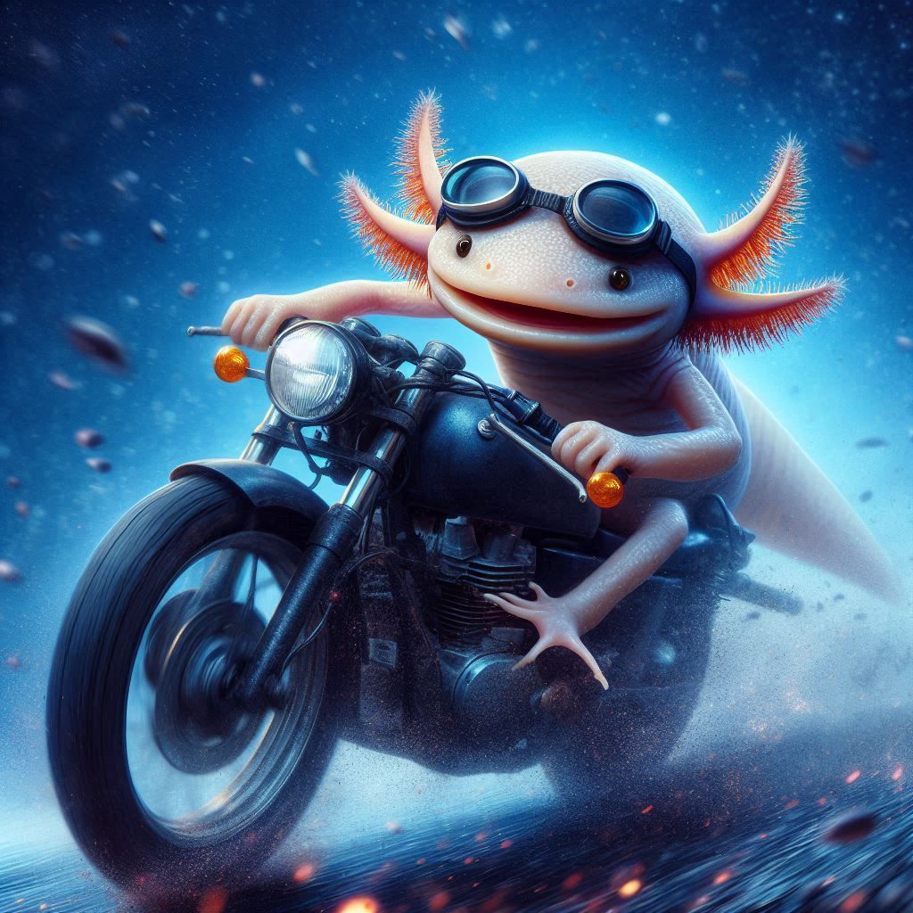 Max O' Throttle, the Irish Axolotl