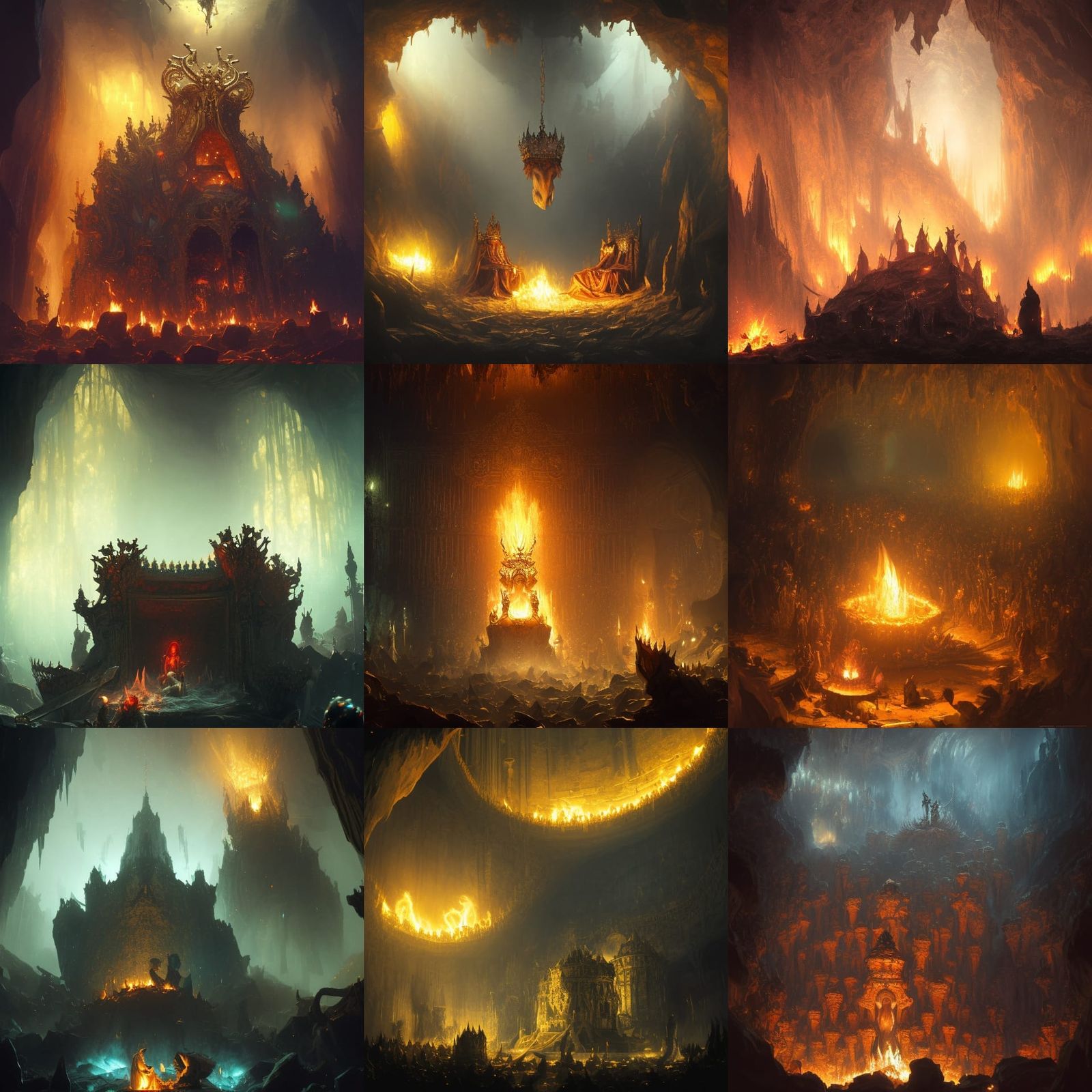 Crown Jewels sitting atop a dead king, radiant gems, glowing...