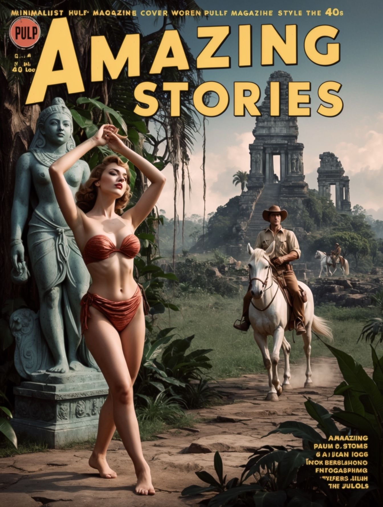 Pulp Magazine Cover #13