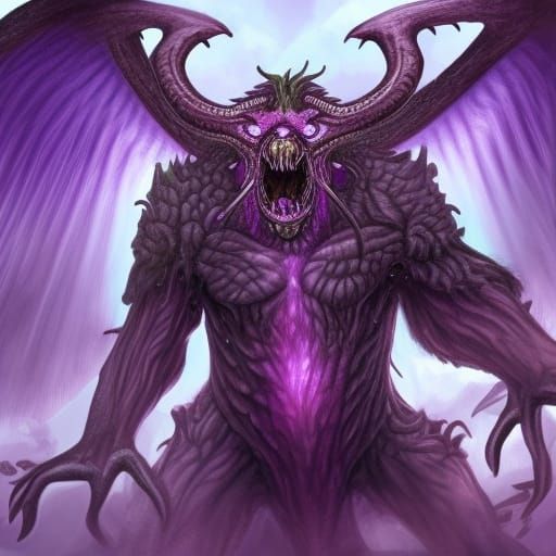 flying purple people eater - AI Generated Artwork - NightCafe Creator