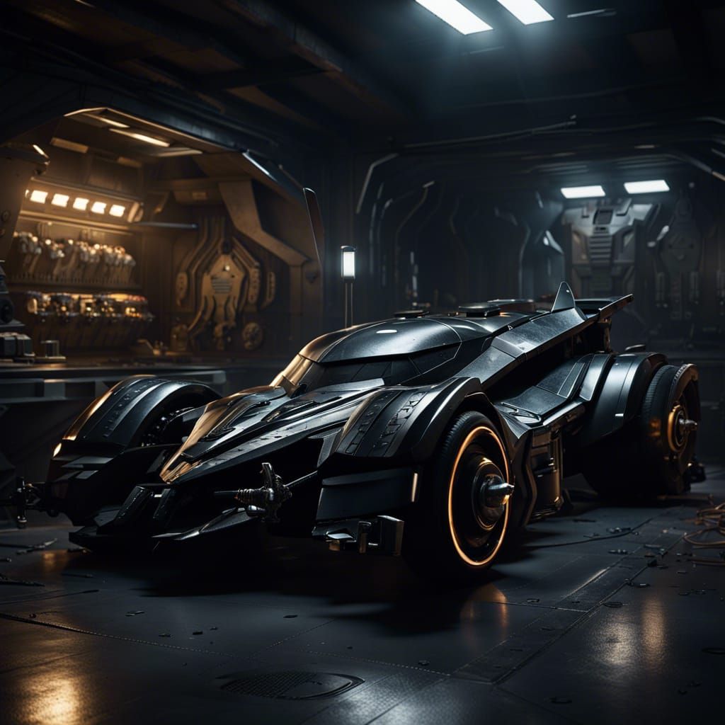 Batmobile - AI Generated Artwork - NightCafe Creator