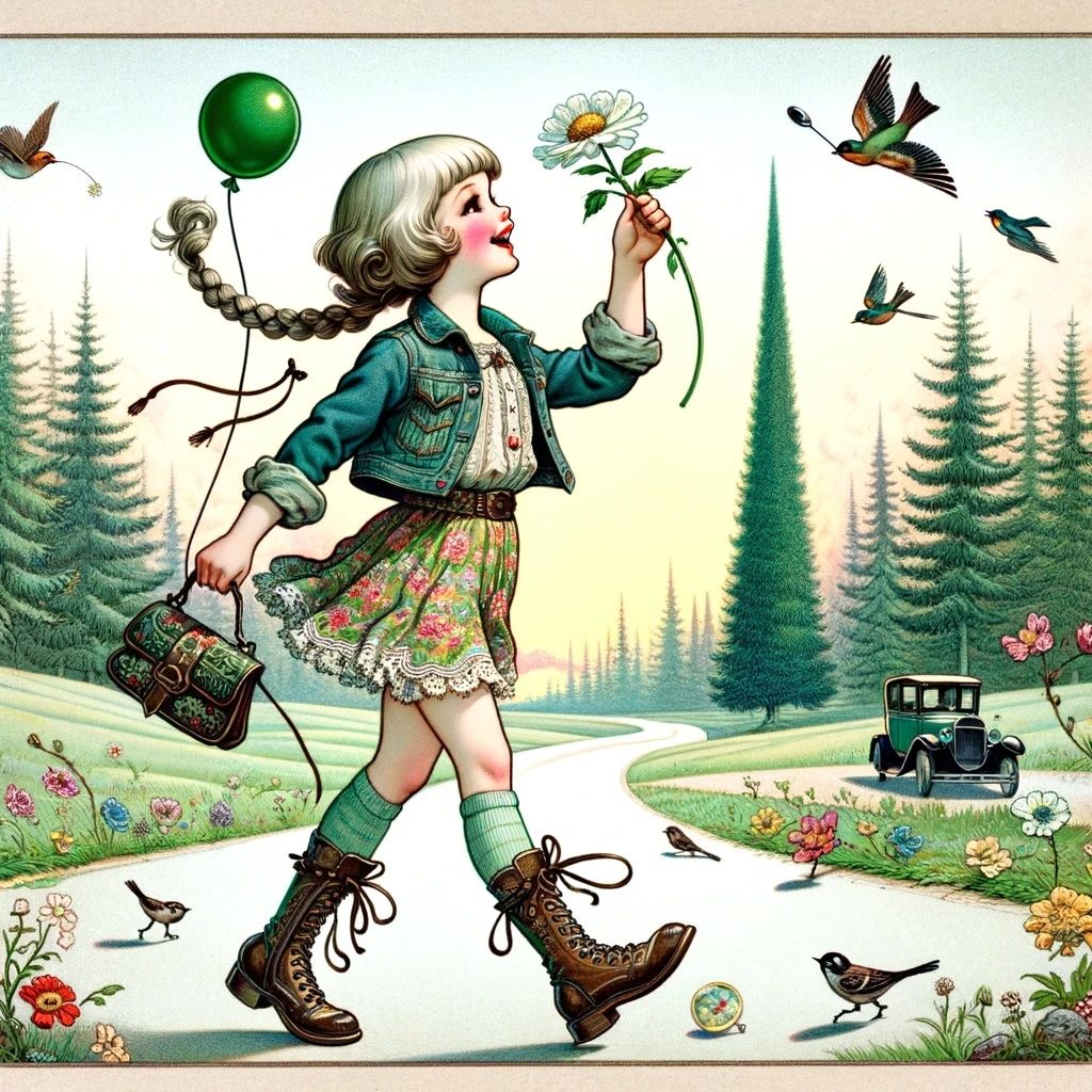 Spring is marching