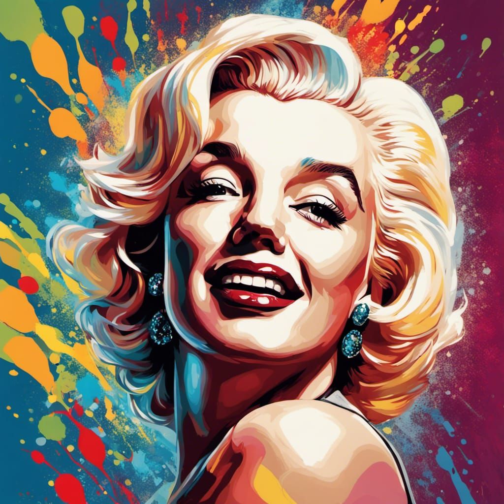 Marilyn Monroe Ai Generated Artwork Nightcafe Creator